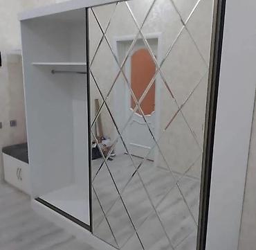 ayna qapi: Yeni, 2 qapılı, Güzgülü, Ağ, Kupe, Düz dolab — 5