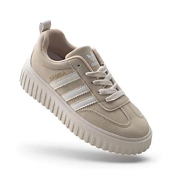 Adidas Samba platform patike – bež - Model: Adidas Samba (platforma)