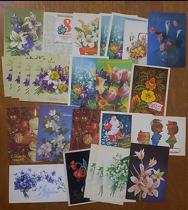 Açıqcalar: Şəkillərin sırası ilə say və qiymətlər, birlikdə 100 manat 1) 10 ədəd — 10