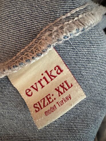 ağ kişi tuflisi: Köynək, 2XL, rəng - Göy