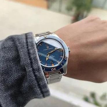 Ručni satovi: PAGANI DESIGN PD-YS005 -Plava-Omega seamaster 3000 Potpuno nov muški — 8