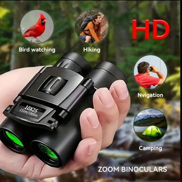 Binokllar: Binokul 10x25 HD zoom - 10X25 HD Zoom Teleskopik Qaçqal - Daşınabil