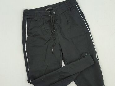 chaotic system spodnie: ONLY, Material trousers for women, size XS (EU 34)