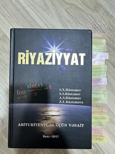 Riyaziyyat qayda kitabıdır. 9-11 imtahanına hazırlaşan abutiriyentlər