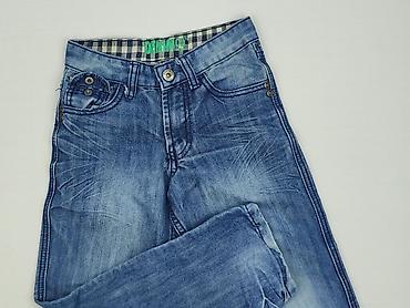 Spodnie jeansowe, DenimCo, 8 lat, 128, stan - Bardzo dobry