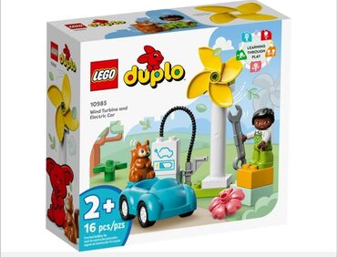 Настольные игры: Lego Duplo 10985 Ветрогенератор и электромобиль 🚙🪅, рекомендованный
