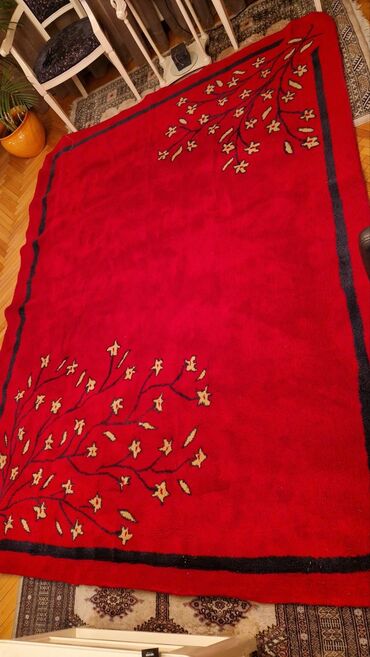 polovni tepisi iz uvoza ниш: Carpet, Rectangle, color - Red