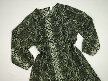 fioletowe sukienki plus size: Women`s dress, H&M, size 2XL (EU 44)