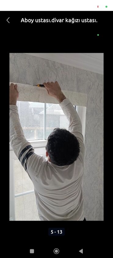 Təmir işləri: Malyar ustası paduqa emulsiya lminat Aboy işleri görürük cəld və — 6