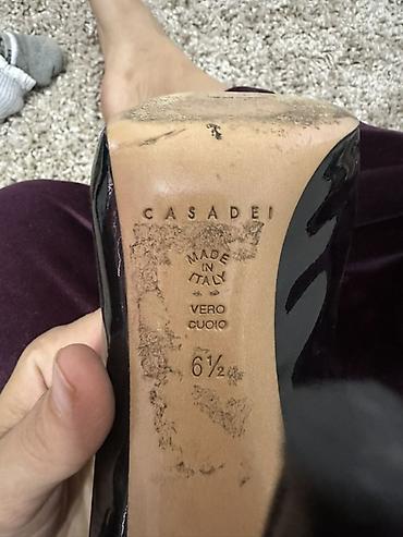 Айымдардын бут кийими: Туфли-лодочки CASADEI, made in Italy. - Модель: классические лодочки — 4