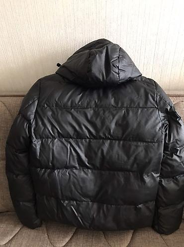 kisi godekce: Armani Exchange (A|X) kişilər üçün şişmə qış gödəkçəsi - Rəng: Qaralı — 2