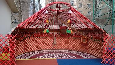 Аренда юрт: Аренда юрты, Каркас Деревянный, 85 баш, С полом, Стулья, Казан — 9