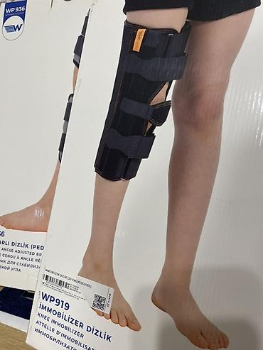 Ортезы: Ortez, “İmmobilizer Dizlik” (Knee Immobilizer) uşaq üçün alınmışdı — 2