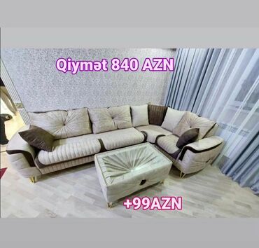 Divanlar: Künc divan, Yeni, Açılmayan, Bazasız, Parça, Şəhərdaxili pulsuz çatdırılma — 8