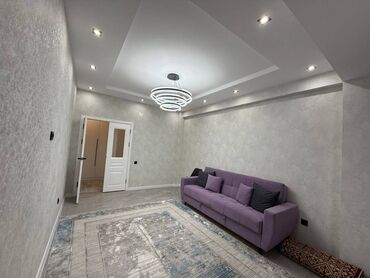 долгосрочная квартира жалал абад: 2 комнаты, 43 м², Элитка, 4 этаж, Евроремонт