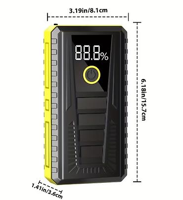 obd2 v420: Auto starter / jump starter za akumulator 12V sa LED lampom Kompaktan — 2