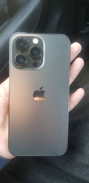 купить айфон 13 про макс 256 гб: IPhone 13 Pro, Колдонулган, 128 ГБ, Күмүш, Кабель, Каптама, Заряддоочу түзүлүш, 82 %