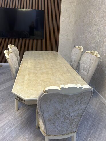 Haima: Qonaq otağı üçün, İşlənmiş, 6 stul