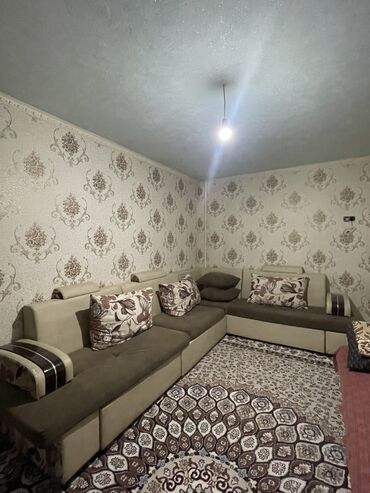 купить кресло кровать недорого бу: Угловой диван, With pillows, Трёхместный и более