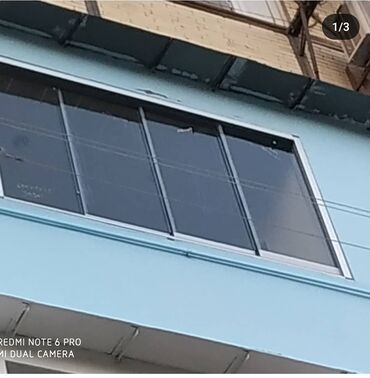 Balkonlar: Cam balkon Pvc Qapı Və Pəncərələrin sifarişi Yüksək Keyfiyyət — 15