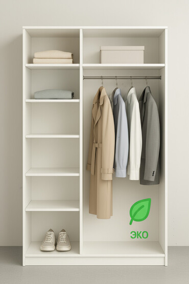 шкаф для вещей с полками: Шкаф для одежды и хранения – функциональность и стиль Практичный