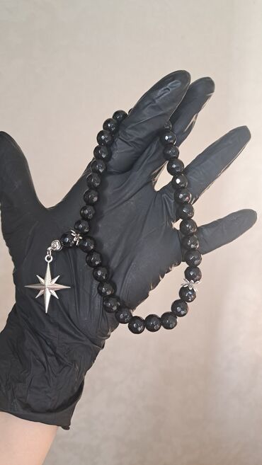 Təsbehlər: Təbii daşlardan hazırlanmış tesbih - Material: şəffaf-qonur tonlarda — 7