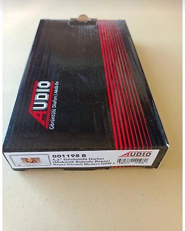 audio kabel: Audio 4.3" Görüntülü Diafon – BUS Plus GD-18. ( Yalnız ekran) — 4