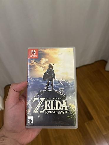 Видеоигры и приставки: Nintendo Switch üçün The Legend of Zelda: Breath of the Wild – fiziki — 1