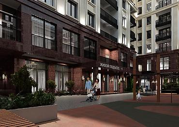 Продажа квартир: 2 комнаты, 83 м², Элитка, 13 этаж, Готовая ПСО (под самоотделку) — 4