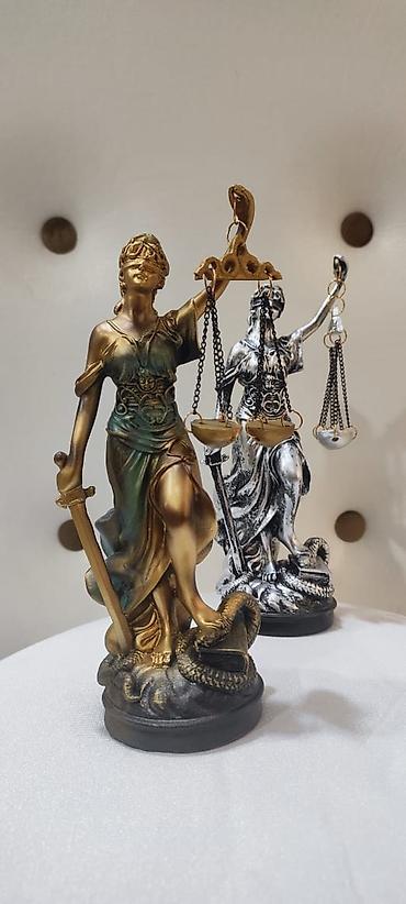 İncəsənət və kolleksiyalar: Femida hündurluyu 19 ve 27 sm.19 sm 30 AZN. 27sm 40 âzn.catdirilma — 3