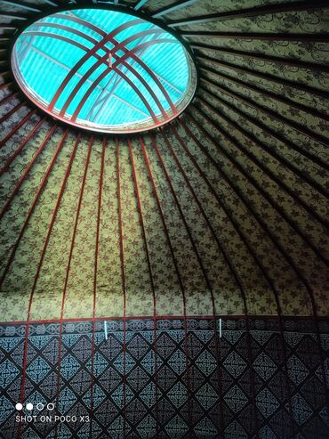 Аренда юрт: Аренда юрты, Каркас Деревянный, Более 100 баш, Стол, Казан, Посуда — 21