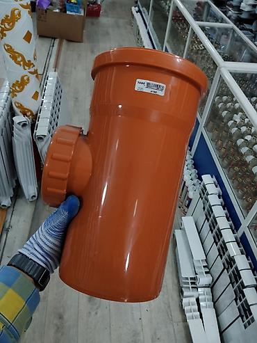 Разветвитель канализационный TEBO, ревизия с крышкой, Ø160 Описание at lalafo.kg Разветвитель канализационный TEBO, ревизия с крышкой, Ø160 Описание