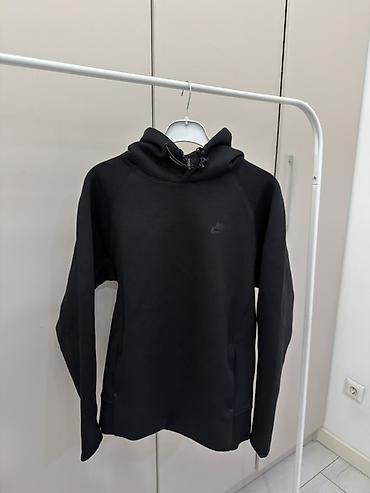 Толстовкалар: Эркектердин толстовкасы, M, Nike, Жаңы, түсү - Кара — 1