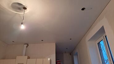 Натяжной потолок: Натяжной потолок Матовое Монтаж — 2