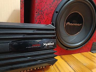 pioneer 5250: Pioneer sabvufer + Sony Xplod gücləndirici dəsti - Sabvufer: Pioneer — 2