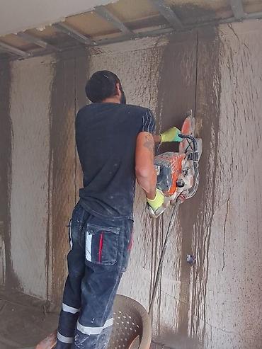 Beton işləri: Beton kəsmə beton deşmə xidməti Karot - HILTI DD 200 / 350 ilə 25 ° — 8