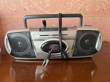 kaset calar: Nobel portativ radio-kaset maqnitofonu Xüsusiyyətlər: - AM/FM radio — 1
