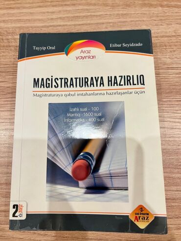 Tədris ədəbiyyatı: Mentiq informatika magistr hazirligi ucun