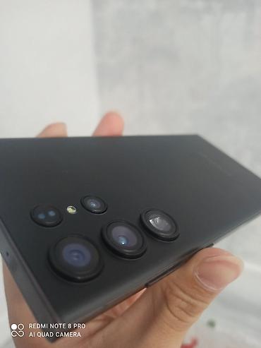 Samsung: Samsung Galaxy S22 Ultra, Б/у, 1 ТБ, цвет - Черный, eSIM — 2