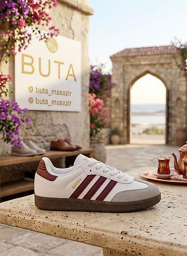 deri canta: Adidas Samba idman ayaqqabıları - Klassik Samba silueti: aşağı — 1