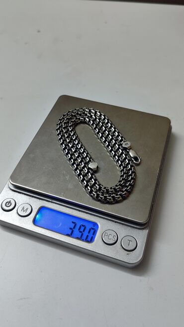 Цепочки: Серебряная цепочка с крестом. ЦепочкаБисмарк . Крест выполнен с — 7