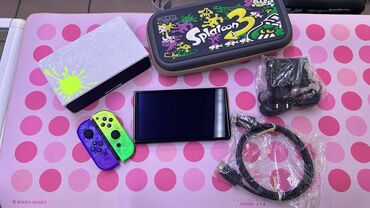 Nintendo: Nintendo switch Oled splatoon 3 Состояние Б/у Без коробки В комплект