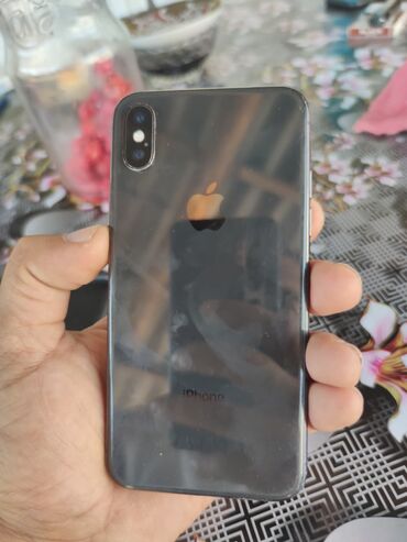 nar modem: IPhone X, 64 GB, Jet Black, Barmaq izi, Simsiz şarj, Face ID