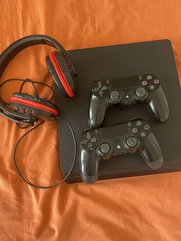купить диски на пс 4: PlayStation 4 Slim oyun konsolu komplekti - PS4 Slim konsolu (qara