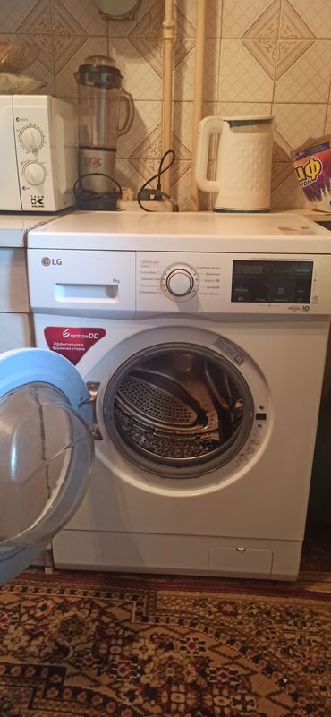 куплю стиральную машину автомат: Стиральная машина LG, Б/у, Автомат, До 6 кг, Компактная