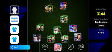 Bıçaqlar: Efootball hesabı pes hesabı
