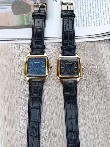 Qol saatları: Yeni, Qol saatı, Cartier, rəng - Qara — 14