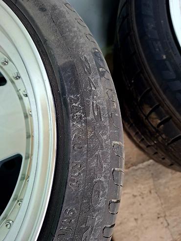 təkər 16 c: Mercedes üçün AMG/PERFORMANCE üslublu disk və şin komplekti — 7