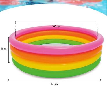 продаю детский бассейн: Новый бассейн от фирмы Intex. Размер (1.68м.*46см.) Описание