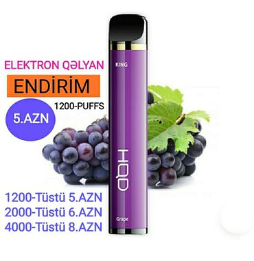 elektron nargile: Elektron qelyan Endirim etdik 1200 Tüstü 5.Azn 2000 Tüstü 6.Azn 4000 at lalafo.az elektron nargile: Elektron qelyan Endirim etdik 1200 Tüstü 5.Azn 2000 Tüstü 6.Azn 4000